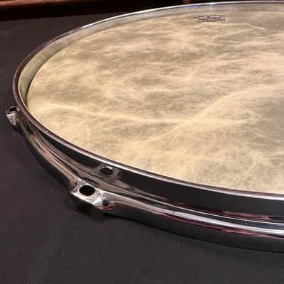 Hooplug 14" ABS Snare Hoop Ring (black) w/EXTRA RIM, BOLTS, & HEAD-NEAR MINT image 12