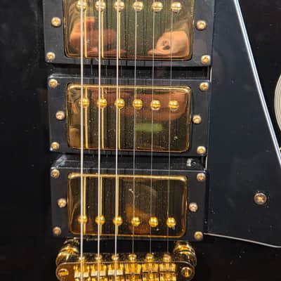 Firefly Elite Triple-Humbucker Guitar Black FREE Set Up! image 6