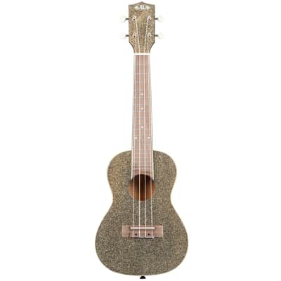 Kala Brand Star Dust Gold Sparkle Concert Ukulele KA-SPRK-GOLD image 4
