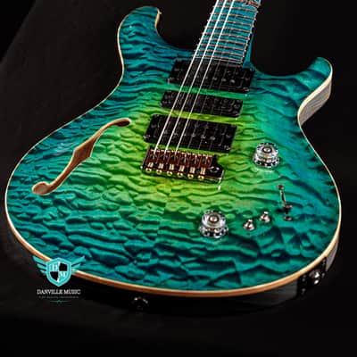 PRS Private Stock Special Semi-Hollow Gothic - Laguna Glow #10568 image 21
