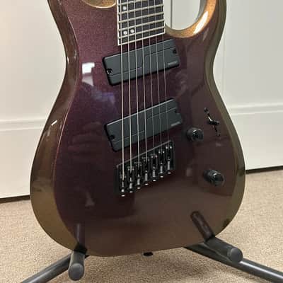Jackson Pro Series Dinky DK Modern HT7 MS Multiscale 7 String Electric Guitar - Eureka Mist image 2