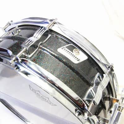 LUDWIG LM404 Acrolite 14x5 Black Galaxy Snare Drum (04/20) image 3