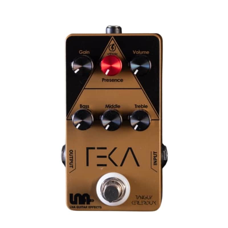 Pédale d'effet guitare LNA Teka distortion Hi-Gain Tanguy Kerleroux image 1