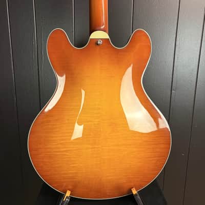 Eastman Guitars T486-GB Thinline Semi-hollowbody Electric Guitar, Goldburst 819 image 5