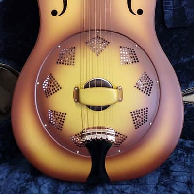 National Reso-Phonic Triolian W-Series 12 Fret Single Cone 2025 Walnut Burst - IN STOCK NOW! image 4