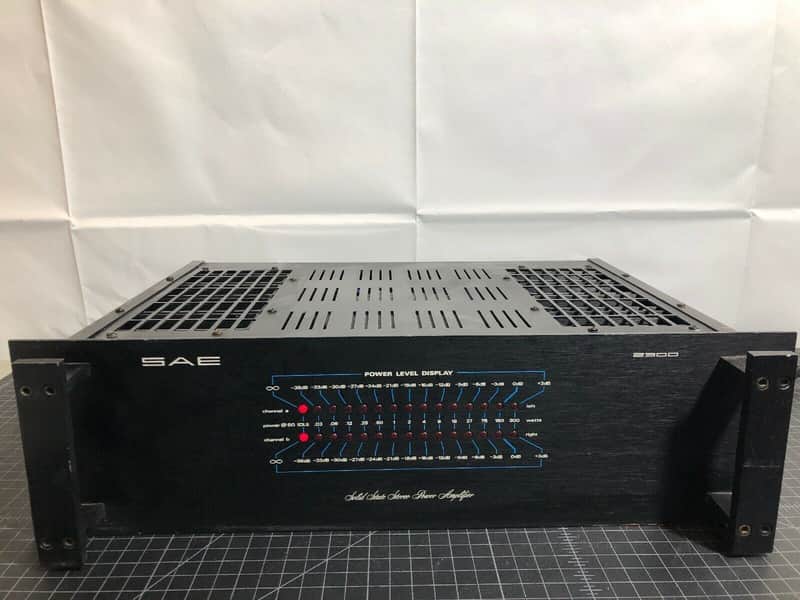 SAE 2300 Amplifier, Vintage, Scientific Audio Electronics, Works image 1