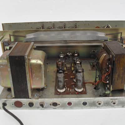 Vintage RARE MAC 4C A56 Tube amp 6 x EL84  Spring Reverb  Made in Italy  1970's image 8