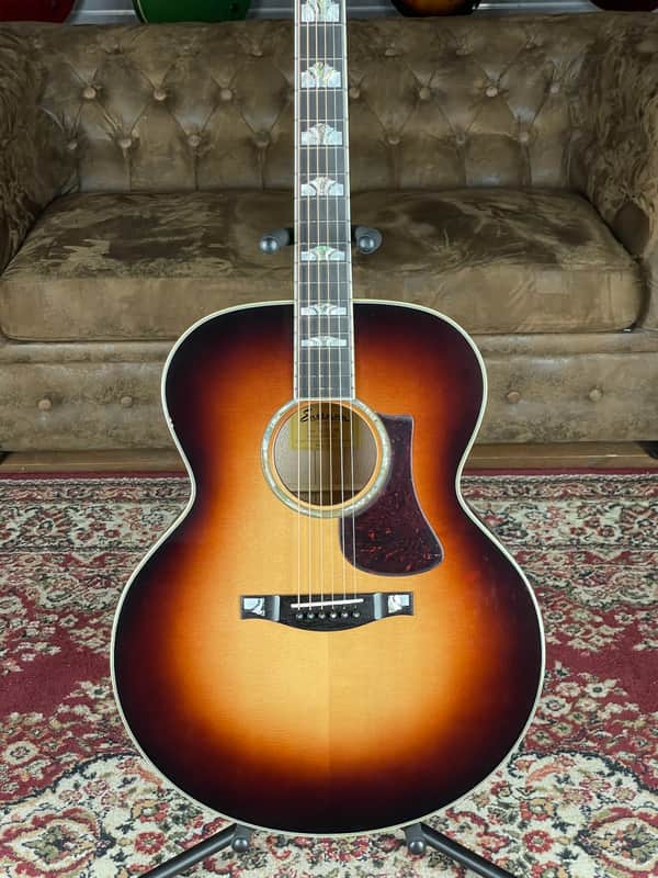 Eastman AC630-SB Sunburst Jumbo incl. Case + NEW image 1