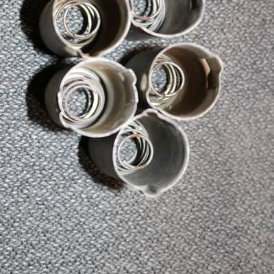 Vintage Pre CBS 1960s Fender Preamp Tube Covers - Lot of 5 - No Tariffs image 3