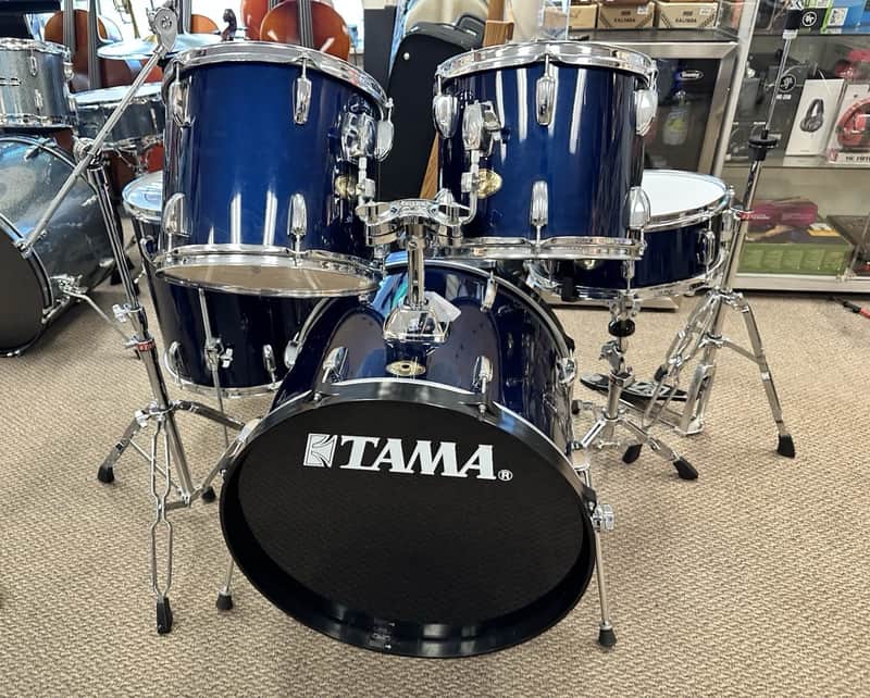Tama Swingstar 5-Piece Drum Set (Made in Taiwan) - Dark Blue image 1