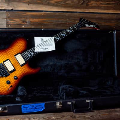 Hamer TLE Sunburst Finish w/ Flamed Maple Top Custom Order image 9