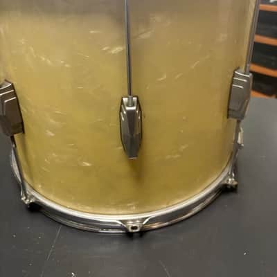 Leedy & Ludwig 3160 "Triumphlal" 15"x12" Parade Snare Drum - Marine Pearl (1952) image 5