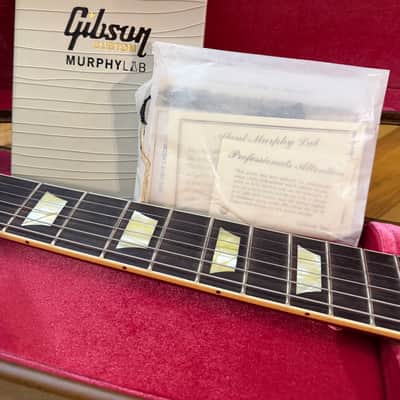 2024 Gibson Custom Shop 1959 Les Paul Standard Reissue (R9) – Murphy Lab Ultra-Light Aged - Factory Burst image 22