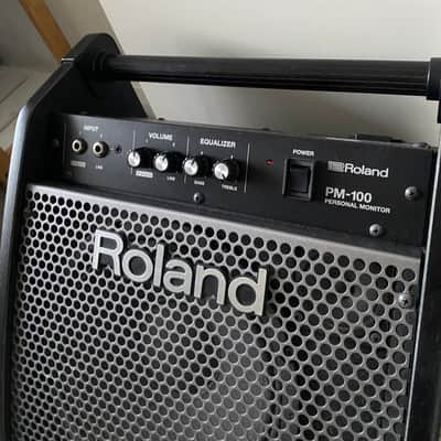 Roland PM-100 80-Watt Personal Drum Amplifier for V-Drums 2012 - Present - Black image 2