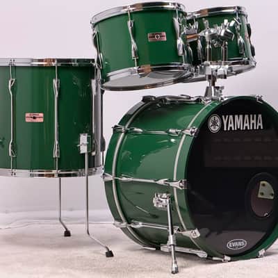 Yamaha 22/12/13/16" Recording Custom 90's Drum Set - Jade Green image 3