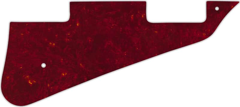 WD Custom Pickguard For Gibson Les Paul Standard Or Les Paul Custom #05R Tortoise Shell Red image 1