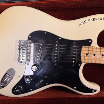1979 Fender 25th Anniversary Stratocaster – Original USA Vintage w/ Original Fender Hardshell Case image 4