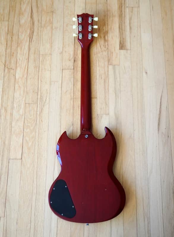 1990 Greco SG Electric Guitar Cherry SS-600 Lawsuit Mint | Reverb