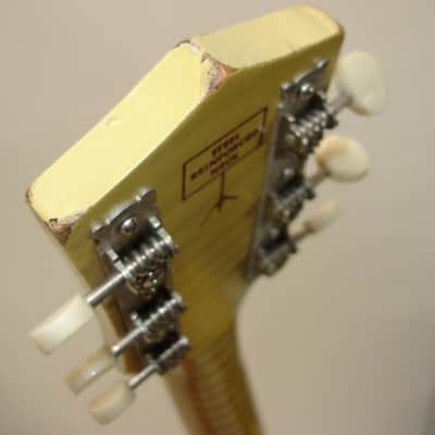 Vintage 1960's Kay K6868 Style Leader Archtop Acoustic Guitar Honey Blonde image 20