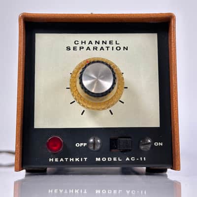 Vintage RARE Heath Heathkit Model AC-11 Tube Channel Separation image 2