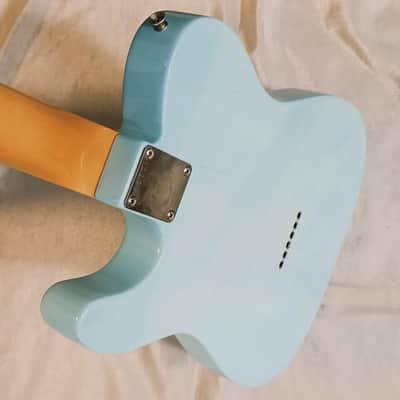 Belle Guitars Teg Workhorse - Faded Sonic Blue image 17