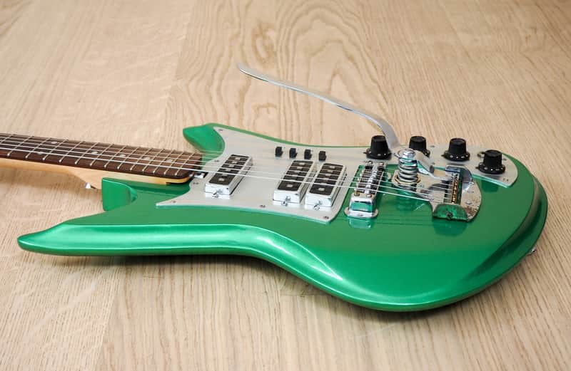 1960s Teisco Del Rey K3L ET-312 Shark Fin Vintage Electric Guitar