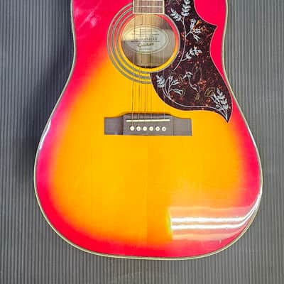 Epiphone Hummingbird 2010 - Cherry Sunburst image 5
