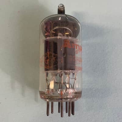 1976 Amperex 12AU7A ECC82 Vintage Made In Holland Orange Globe Preamp Tube! T85 image 5