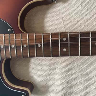 Squier Paranormal Custom Nashville Stratocaster - Chocolate 2-Color Sunburst image 12