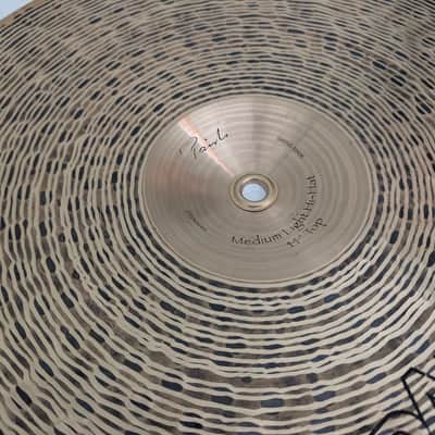 Paiste 14" Signature Traditionals Medium Light Hi-Hat Cymbals image 6