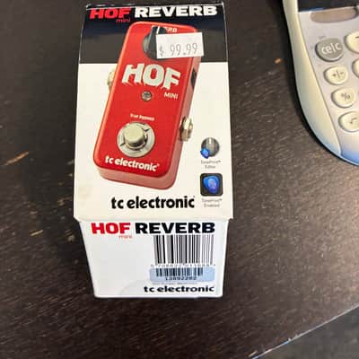 Tc hello on Hall of fame reverb mini 2022  - Red image 1
