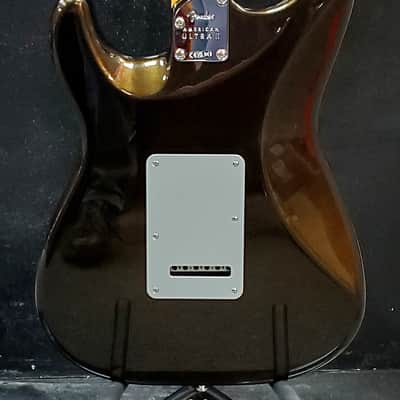 Fender American Ultra II Stratocaster HSS with Ebony Fretboard - Texas Tea w/FREE Pro Set Up image 7