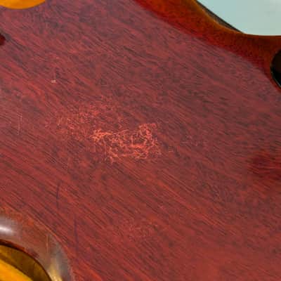 Left handed 1969 Gibson EB-0 electric bass - Cherry image 10