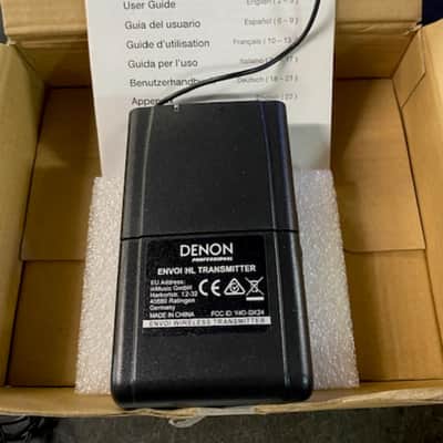 Denon Professional Envoi HL Wireless Beltpack Transmitter with Lavalier and Headset Microphone 2000'S image 2