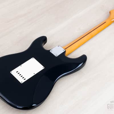 1988 Fender Stratocaster ‘57 Vintage Reissue ST57-55 Black w/ Hangtag, Japan MIJ Fujigen image 14