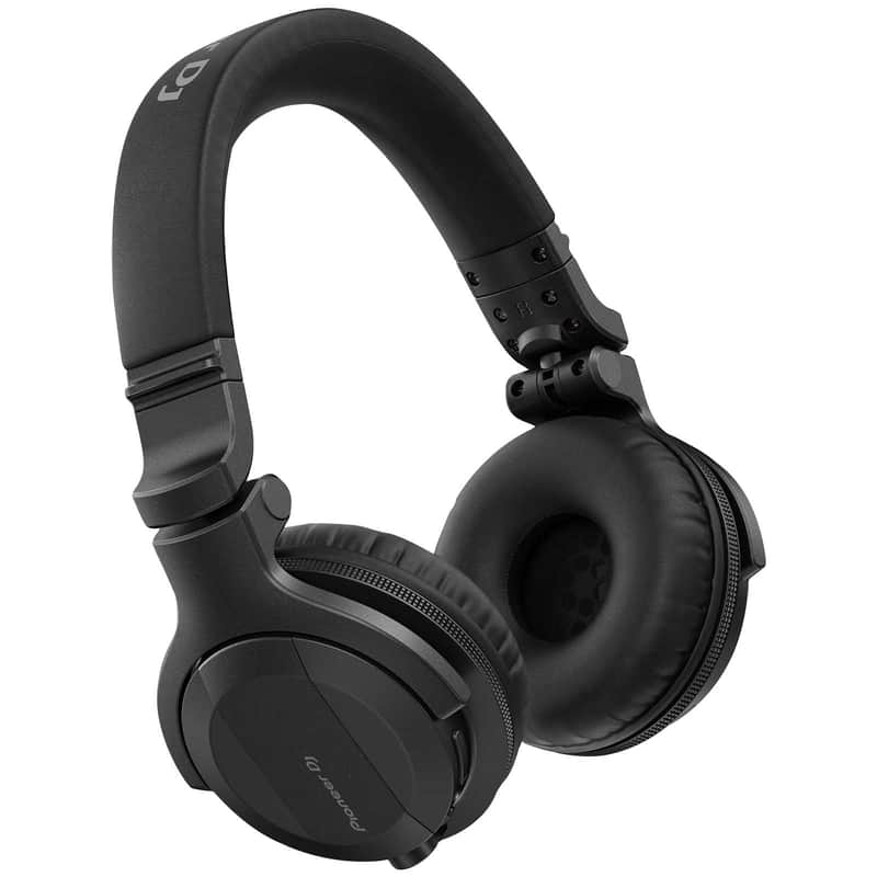 Pioneer DJ HDJ-CUE1BT DJ Headphones w/Bluetooth Wireless Technology matte black image 1