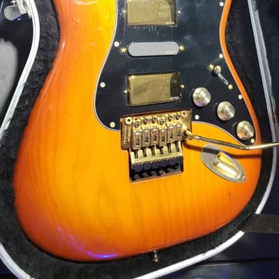 1990 Fender Stratocaster Made in Japan, with Scalloped Fretboard, German Floyd, & EMGs image 2