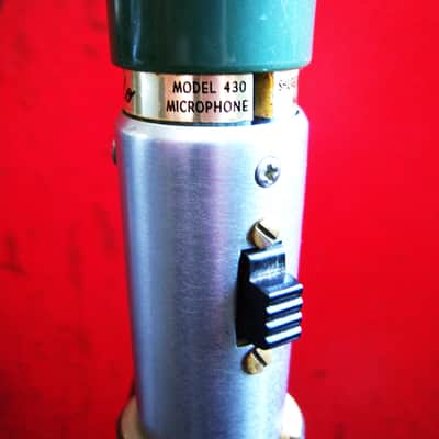 Vintage 1960's Shure 415 / 425 / 430 controlled magnetic microphone w accessories High Z harp mic # 6 image 9