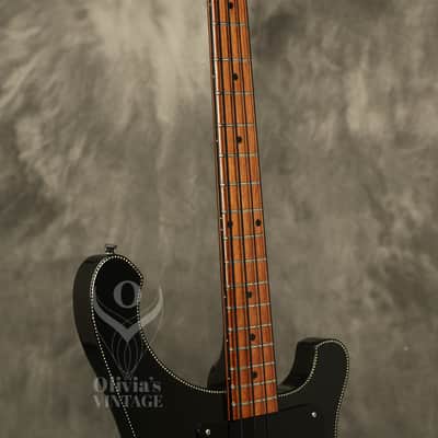 1986 Rickenbacker SHADOW BASS Jetglo 4003 BT with CHECKERBOARD BINDING!!! image 13