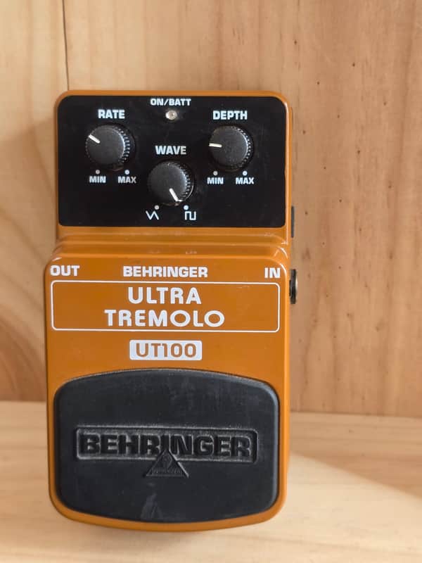 Behringer UT100 Ultra Tremolo 2000s - Brown image 1