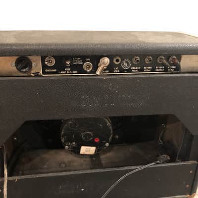 Vintage Fender Princeton Reverb 1965 Blackface image 7