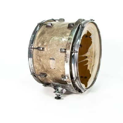 OCDP 14/18/22 Burned Silver Sparkle Drum Kit Owned By Tre Cool Of Green Day image 7