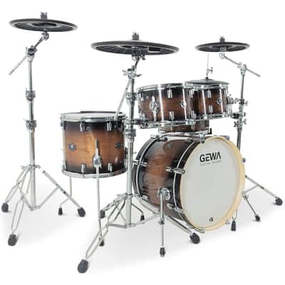 GEWA G9 Pro 5 SE Electronic Drum Set - Walnut Burst DRUM ESSENTIALS BUNDLE [Pre-Order] image 5
