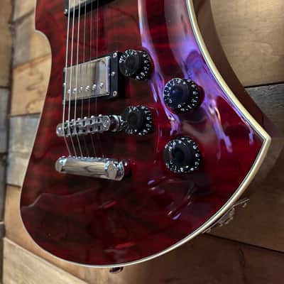 Pre-owned BC Rich Mockingbird Special X Trans Red w/bag image 3