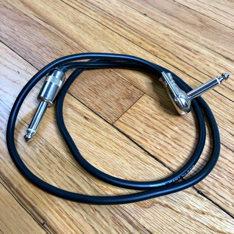 Mogami 2319 32” Pancake 1/4” - Small Barrel 1/4” Patch Cable image 1