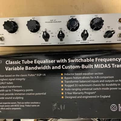 Klark Teknik EQP-KT Classic Tube Equalizer 2017 - 2019 - Silver - PAIR image 2