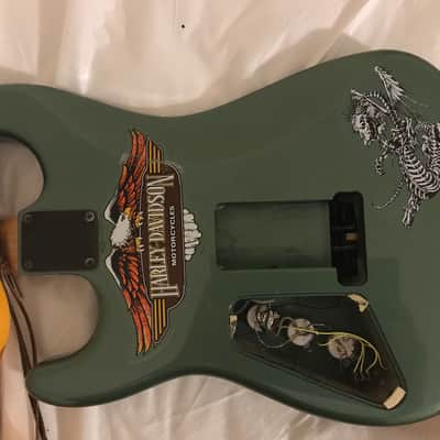 Kramer Strat style 1979 Green image 5