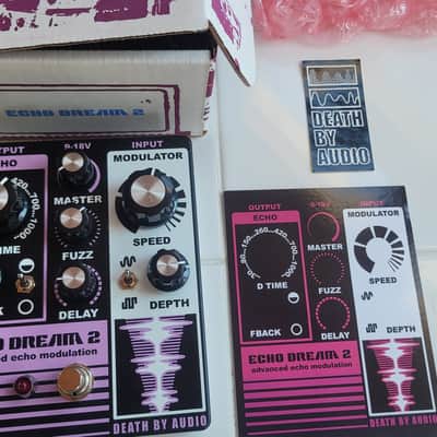 Death By Audio Echo Dream Delay 2 2010s - Purple image 1
