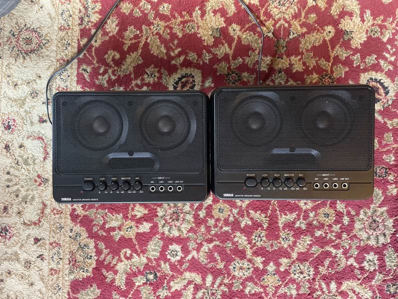 Yamaha MS202 II studio monitors image 1