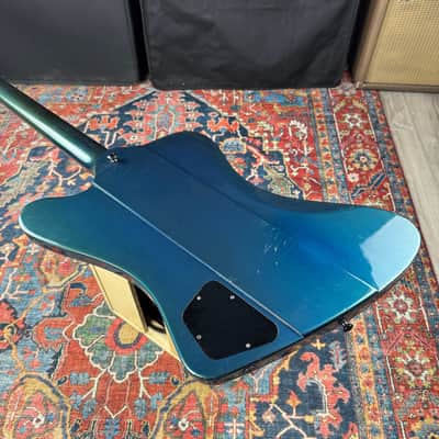 Gibson Thunderbird IV Pelham Blue *Rare Color* Neck Through w/OHSC - 2001 image 9